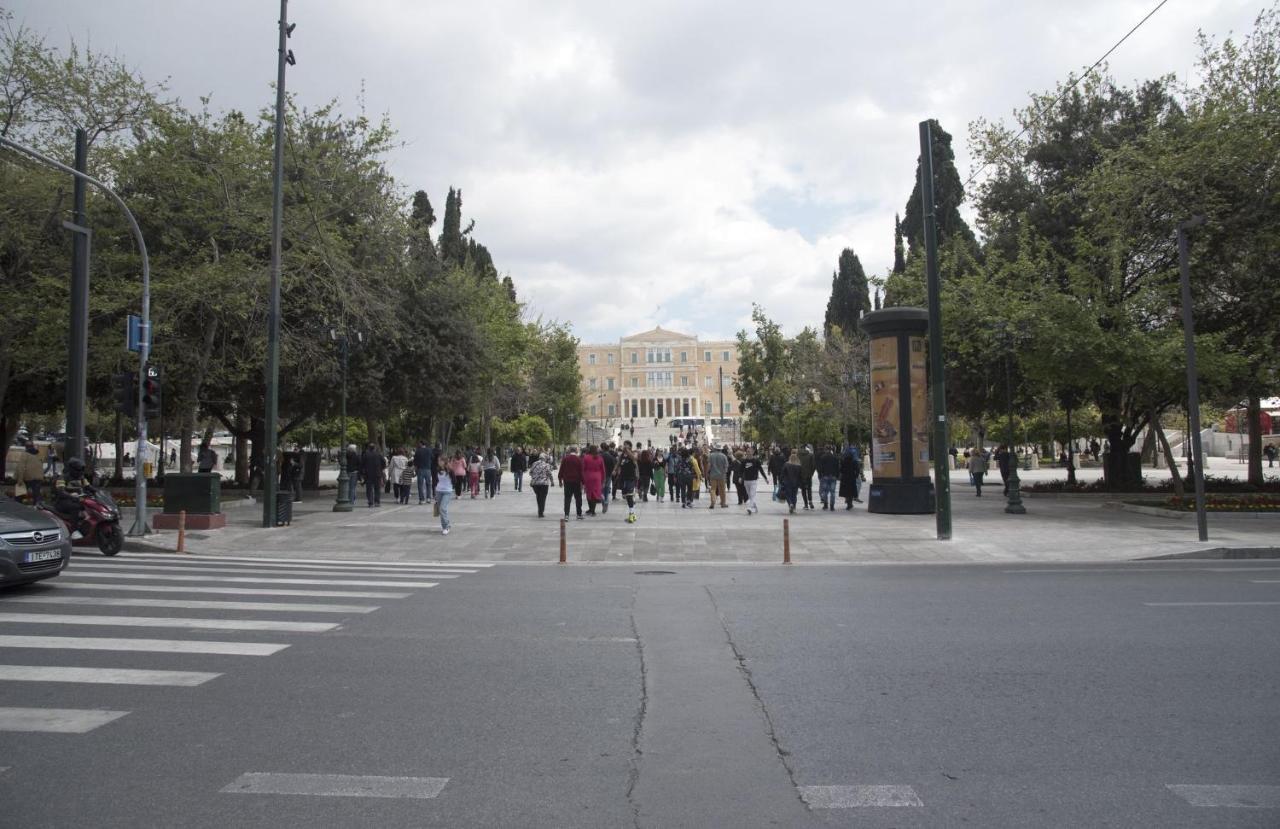 Syntagma View Apartment Athén Kültér fotó
