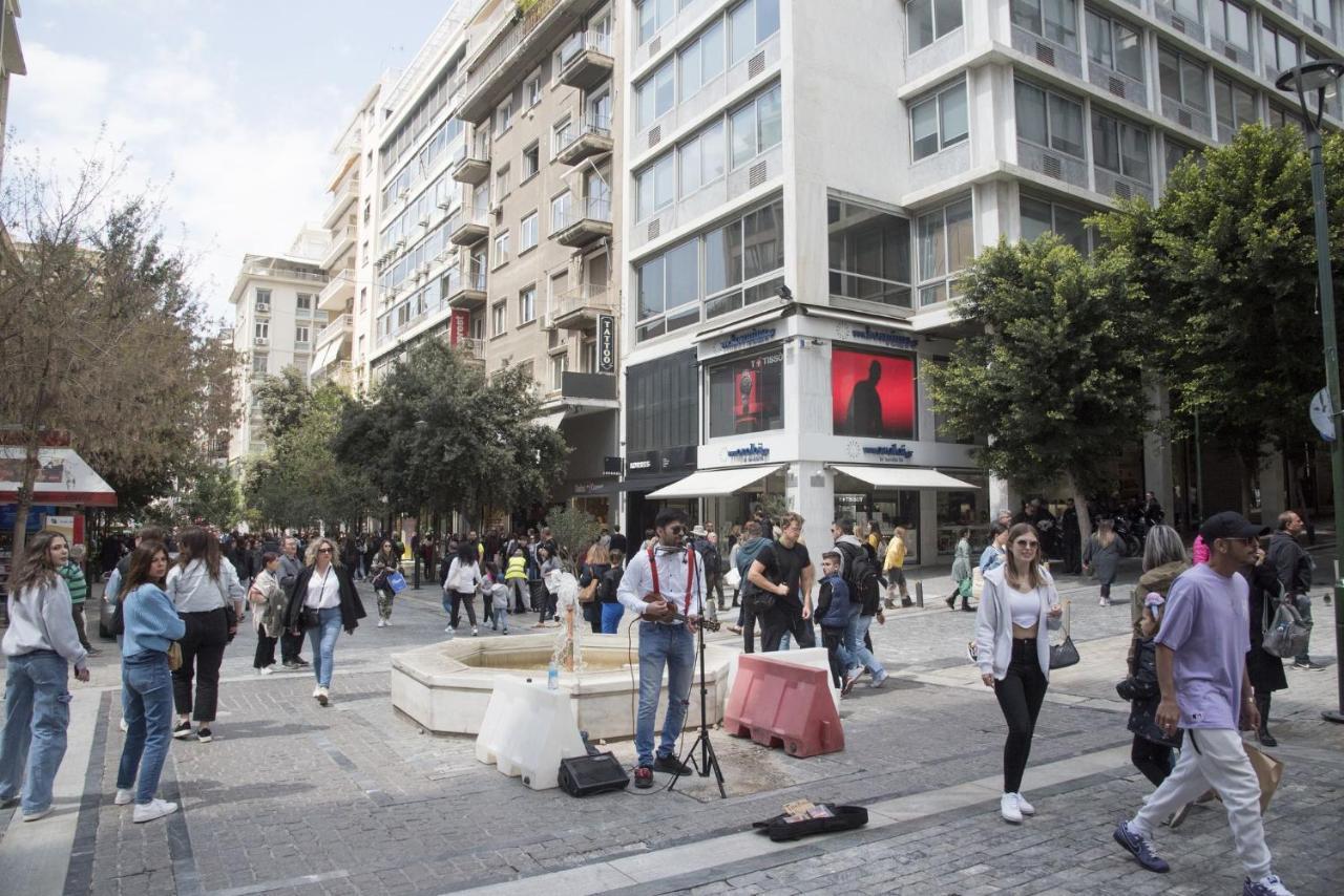 Syntagma View Apartment Athén Kültér fotó